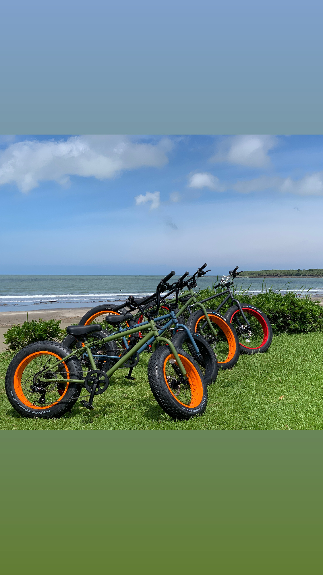 Rental bike 20inc Orange×Green Another side