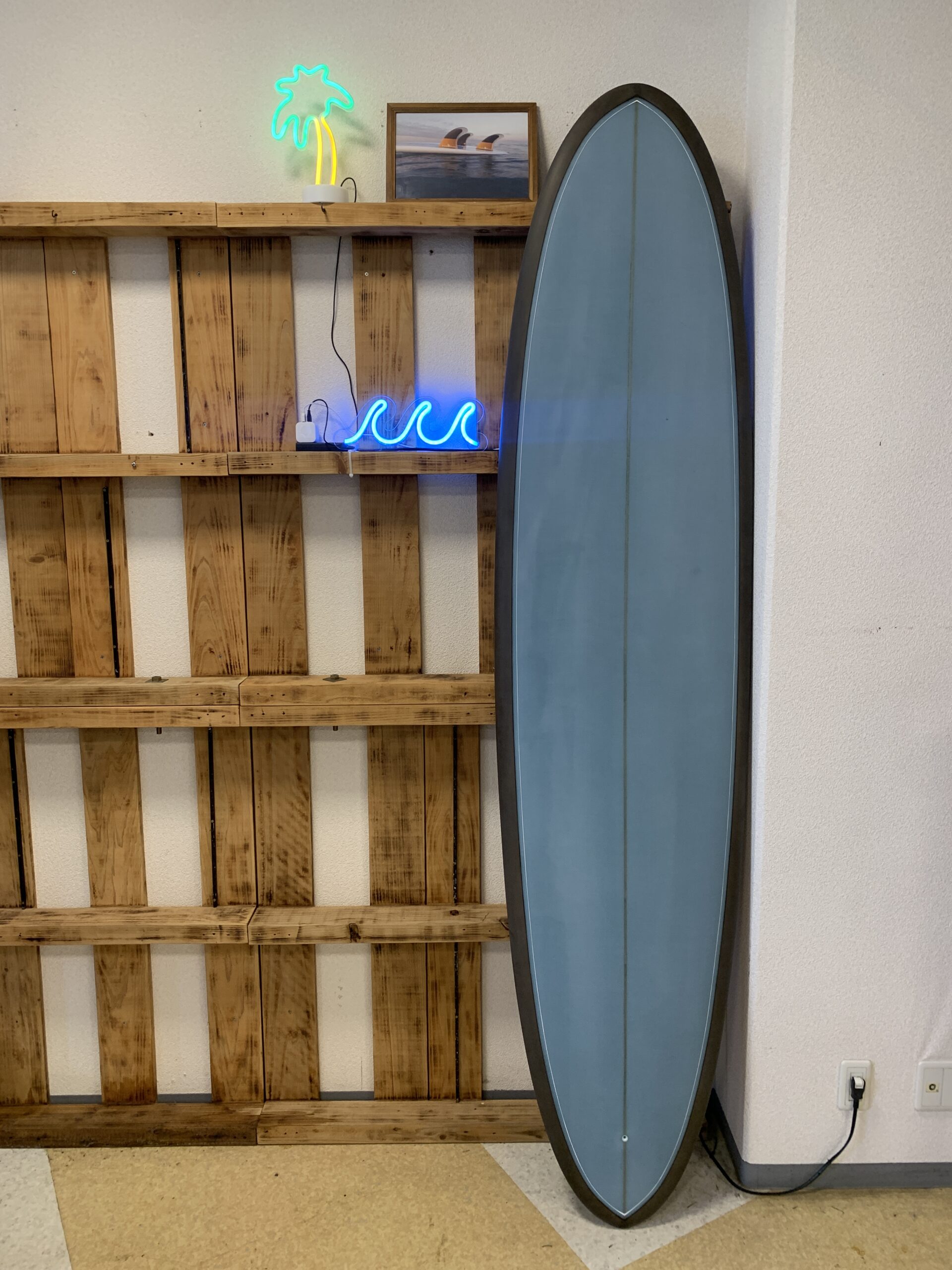 Masaru Ebisawa Shape ＆ Glassing  Mid Length 8’0 × 22 × 2 3/4